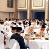 Suasana buka bersama sekaligus berbagi santunan Ditintelkam Polda Jatim kepada ratusan anak Yatim Piatu